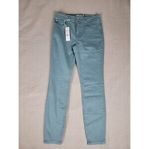 Vineyard Vines Jeans Womens 26 28x29 Jamie Skinny Green High Rise Stretch NEW